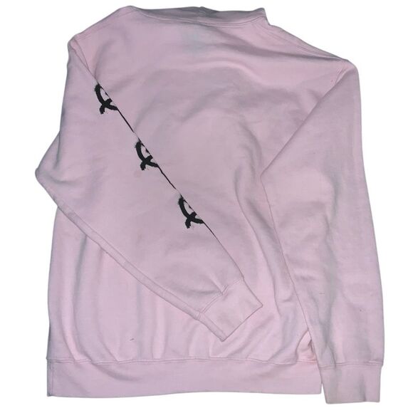 Popular Poison Trippy Vibes Smiles hoodie pink M - Picture 2 of 4